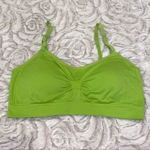 Coobie Wireless Bra - One Size - Green - NWOT
